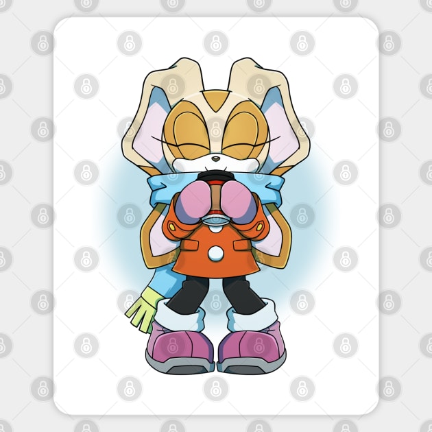 Winter Cream Sticker by Firestorm Fox